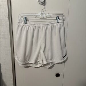 Nike Women's Classic White Athletic Shorts